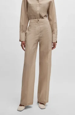 HUGO BOSS Relaxed-fit Trousers | Women Pants