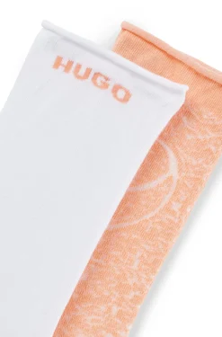 HUGO BOSS Two-pack Of Socks In A Cotton Blend | Women Underwear, Pajamas, And Socks
